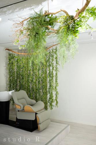 美容サロンN　パーテーション